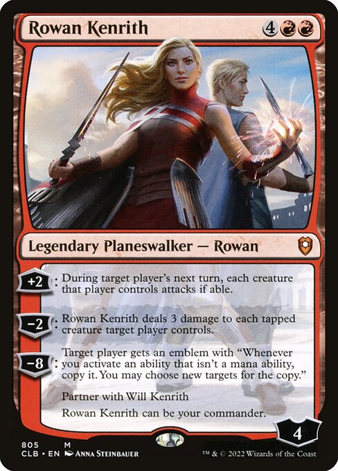 Rowan Kenrith — art by Anna Steinbauer