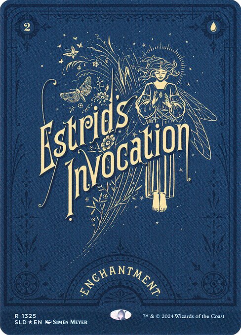 Estrid's Invocation // Estrid's Invocation — art by Simen Meyer