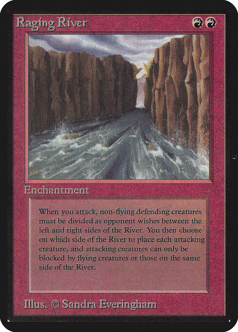 Raging River — art by Sandra Everingham