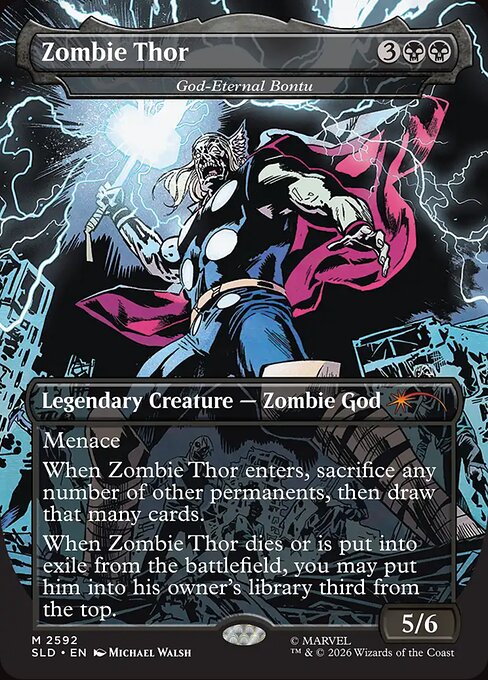 God-Eternal Bontu — art by Michael Walsh