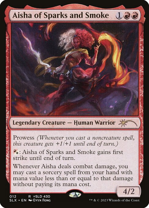 Aisha of Sparks and Smoke — art by Evyn Fong