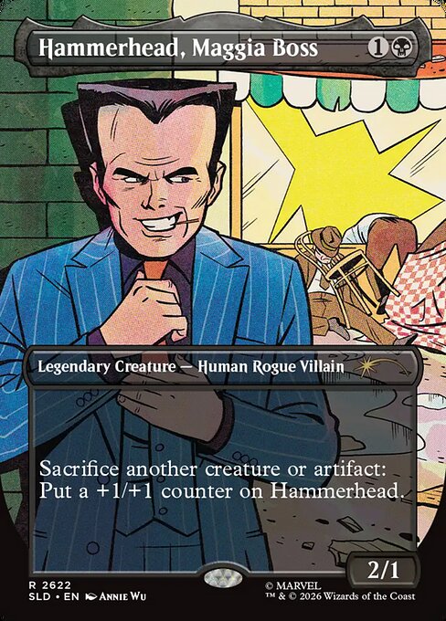Hammerhead, Maggia Boss — art by Annie Wu
