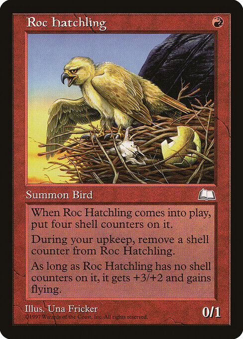 Roc Hatchling — art by Una Fricker