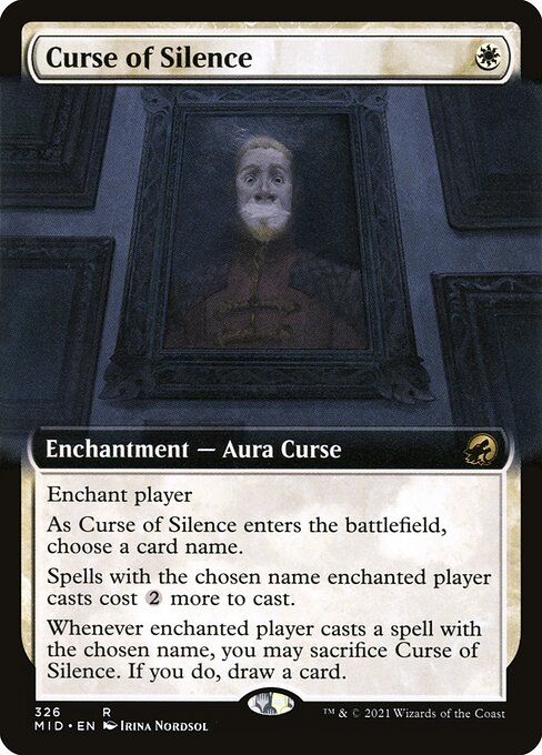 Curse of Silence — art by Irina Nordsol