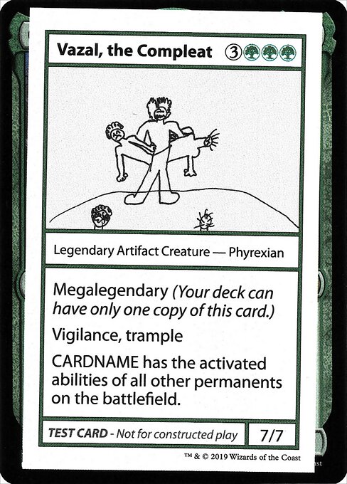 Vazal, the Compleat — art by Damian Tedrow