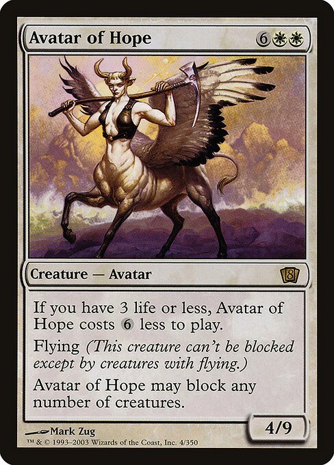 Avatar of Hope — art by Mark Zug