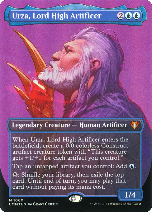 Urza, Lord High Artificer — art by Grant Griffin