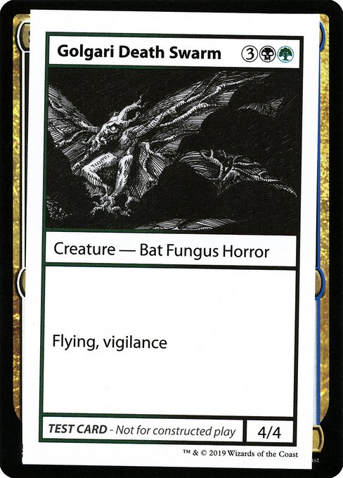 Golgari Death Swarm — art by Ovidio Cartagena