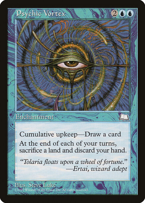 Psychic Vortex — art by Steve Luke