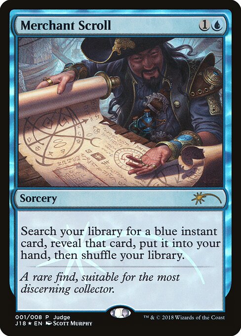Merchant Scroll — art by Scott Murphy