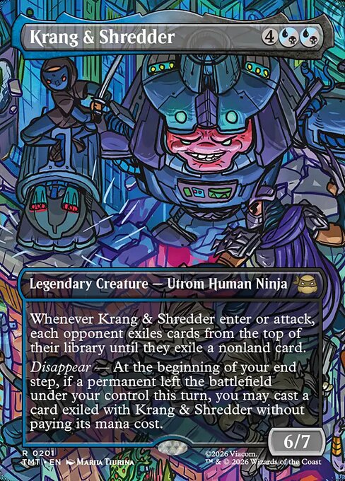 Krang & Shredder — art by Marija Tiurina