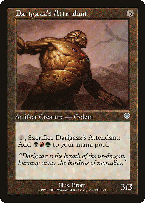 Darigaaz's Attendant — art by Brom