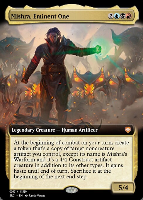 Mishra, Eminent One — art by Randy Vargas