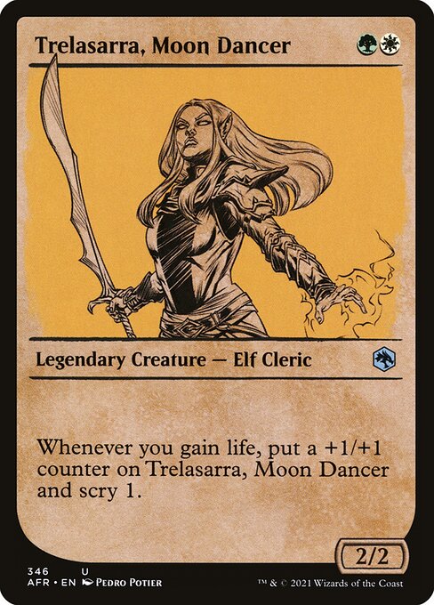 Trelasarra, Moon Dancer — art by Pedro Potier