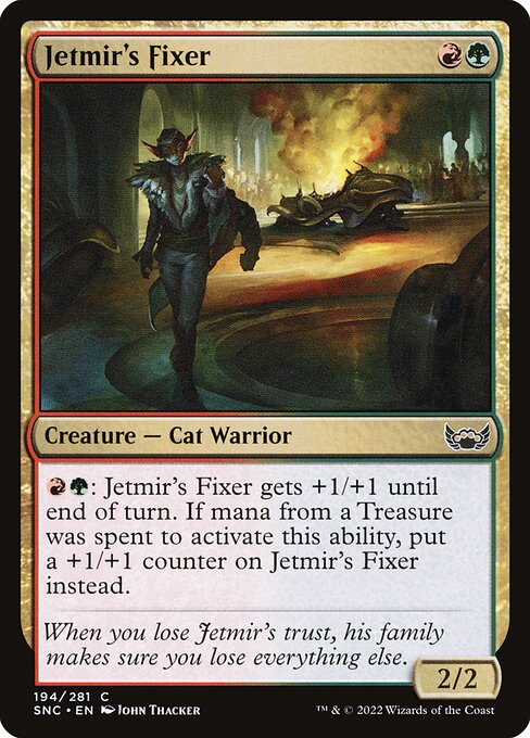 Jetmir's Fixer — art by John Thacker