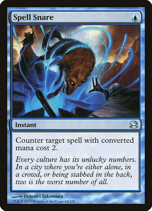 Spell Snare — art by Hideaki Takamura