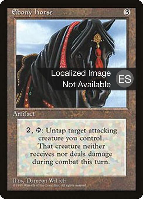 Ebony Horse — art by Dameon Willich
