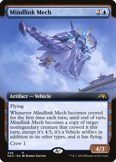 Mindlink Mech — art by Robbie Trevino