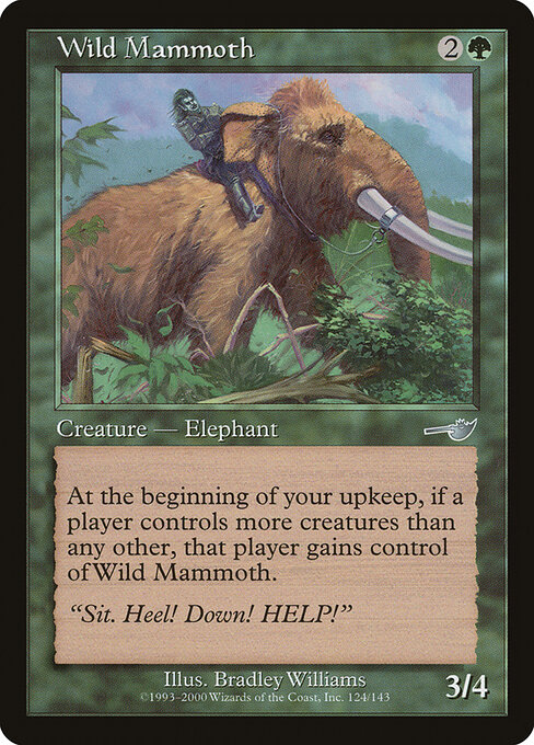 Wild Mammoth — art by Bradley Williams