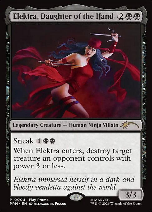 Elektra, Daughter of the Hand — art by Alessandra Pisano