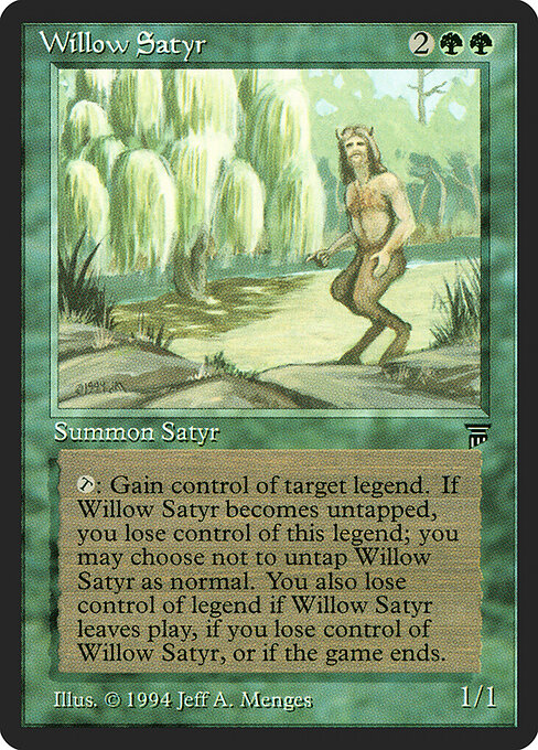 Willow Satyr — art by Jeff A. Menges