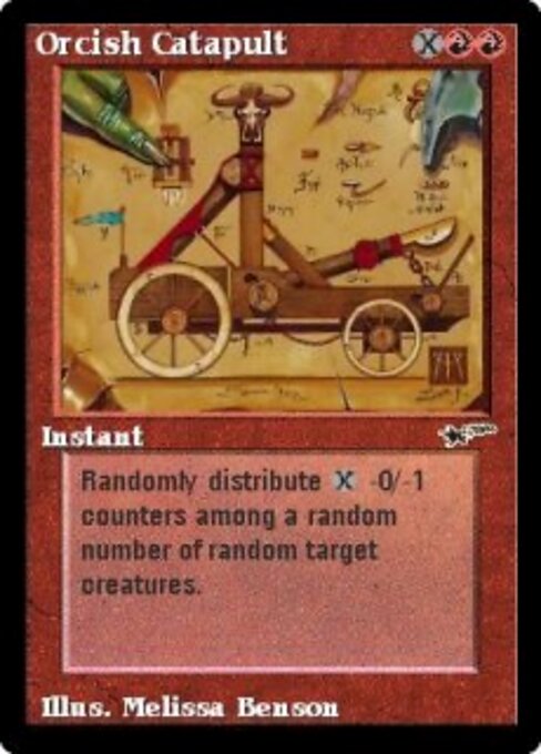 Orcish Catapult — art by Melissa A. Benson