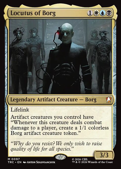 Locutus of Borg — art by Anton Solovianchyk