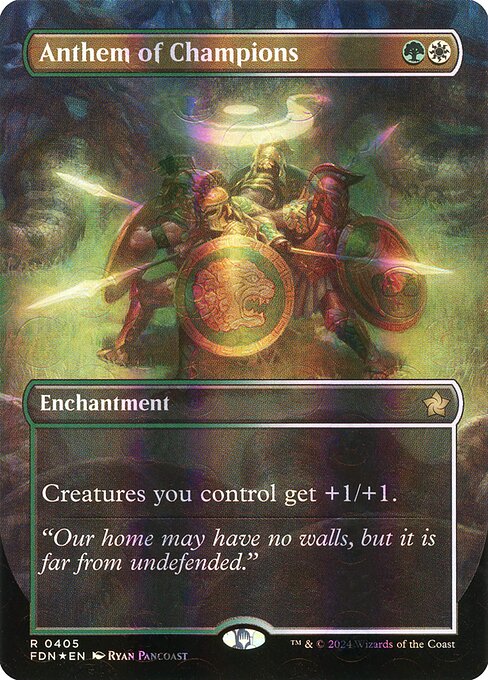 Anthem of Champions — art by Ryan Pancoast