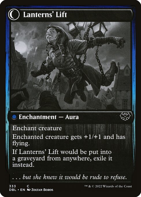 Lantern Bearer // Lanterns' Lift — art by Zoltan Boros