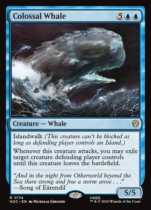 Colossal Whale — art by Nicholas Gregory