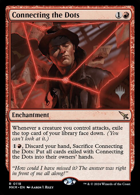 Connecting the Dots — art by Aaron J. Riley