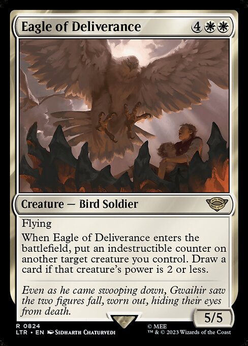 Eagle of Deliverance — art by Sidharth Chaturvedi