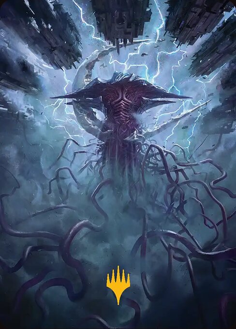 Emrakul, the Exigent Doom // Emrakul, the Exigent Doom — art by Cristi Balanescu