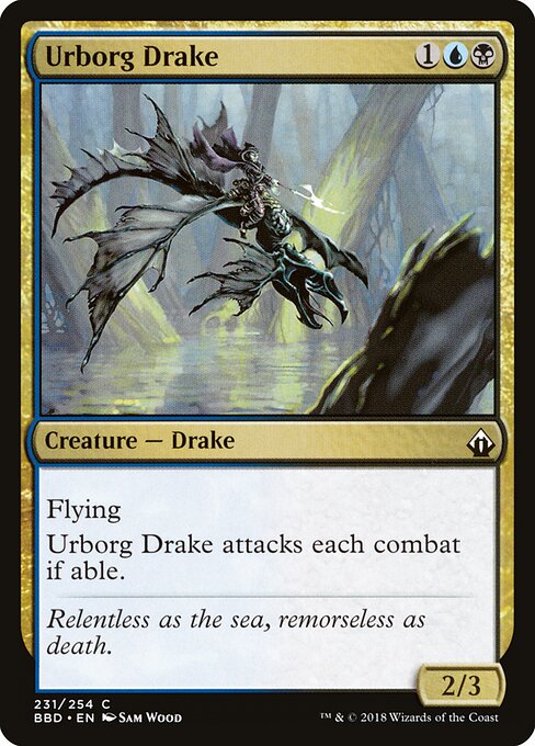 Urborg Drake — art by Sam Wood