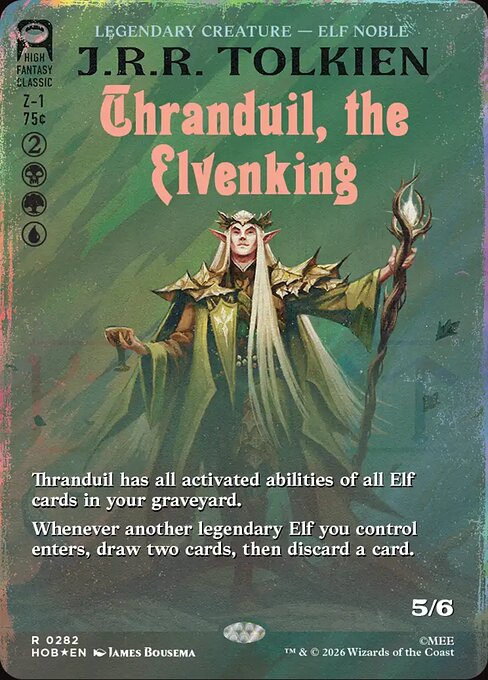 Thranduil, the Elvenking — art by James Bousema