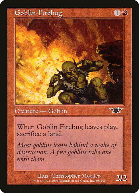 Goblin Firebug — art by Christopher Moeller