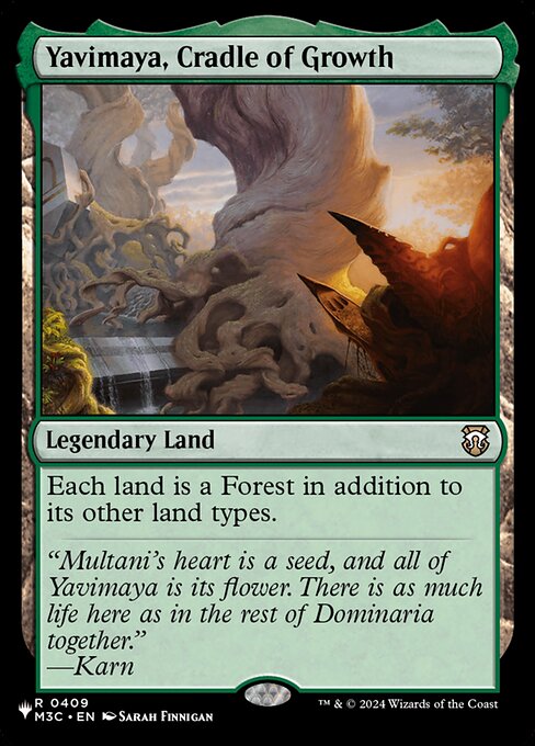 Yavimaya, Cradle of Growth — art by Sarah Finnigan