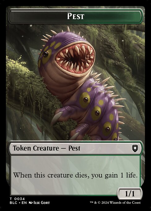 Pest — art by Ilse Gort