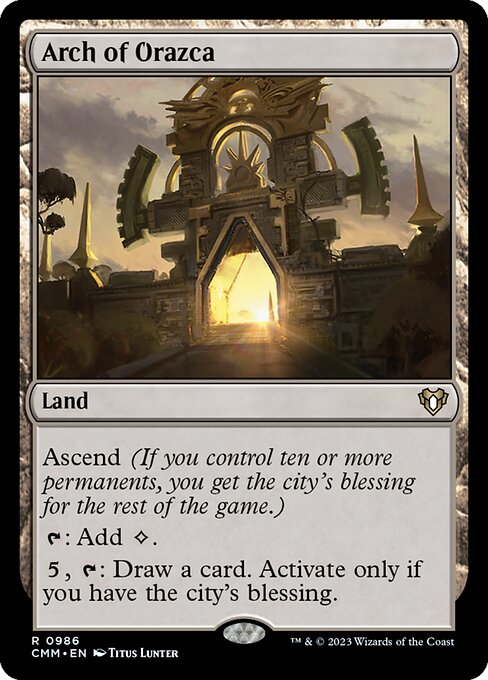 Arch of Orazca — art by Titus Lunter
