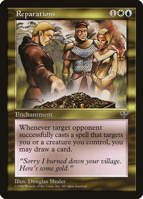 Reparations — art by Douglas Shuler