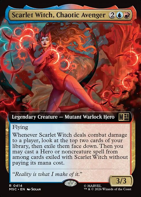 Scarlet Witch, Chaotic Avenger — art by Solan
