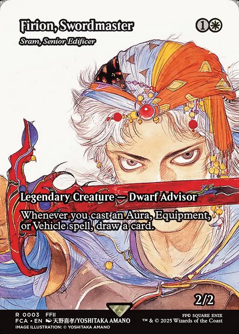 Sram, Senior Edificer — art by Yoshitaka Amano