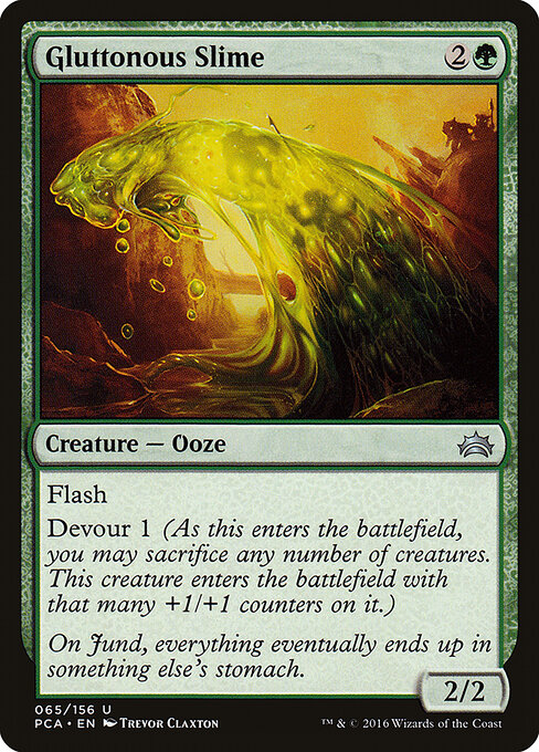 Gluttonous Slime — art by Trevor Claxton