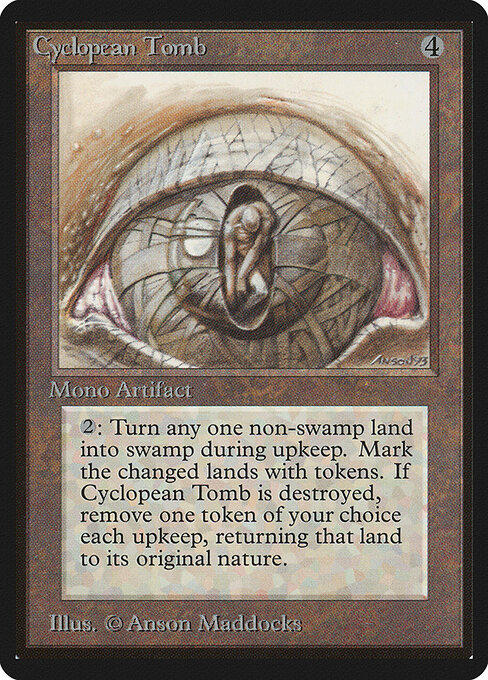Cyclopean Tomb — art by Anson Maddocks