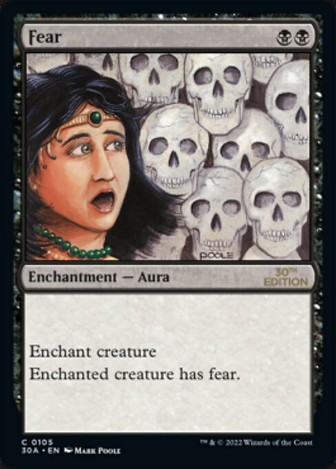 Fear — art by Mark Poole