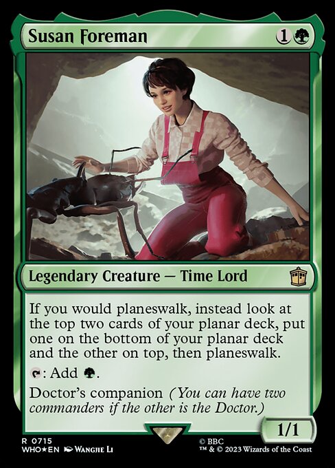 Susan Foreman — art by Wangjie Li
