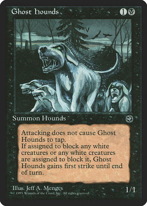 Ghost Hounds — art by Jeff A. Menges