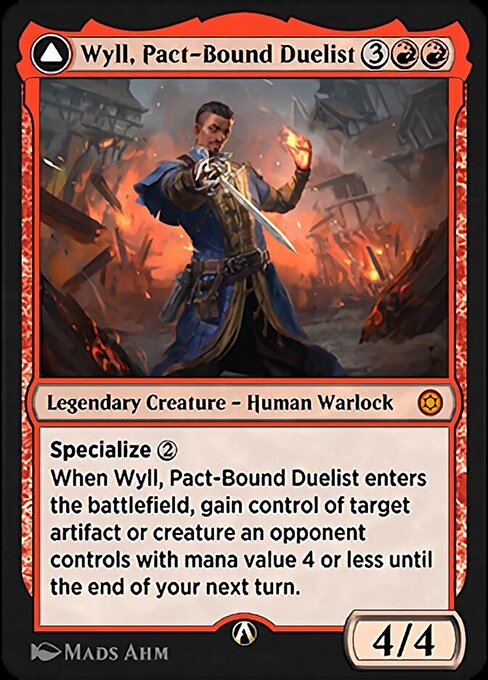 Wyll, Pact-Bound Duelist — art by Mads Ahm
