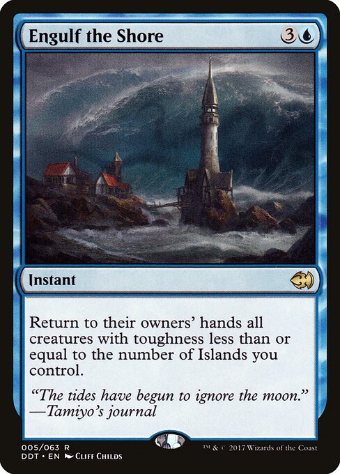 Engulf the Shore — art by Cliff Childs