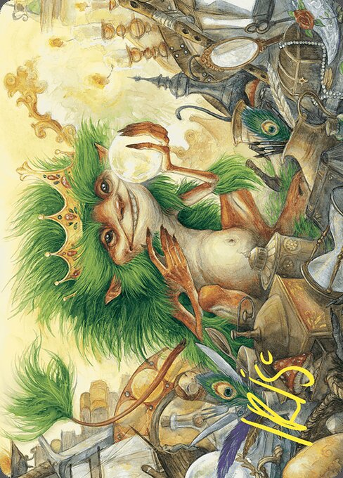 Knickknack Ouphe // Knickknack Ouphe — art by Iris Compiet